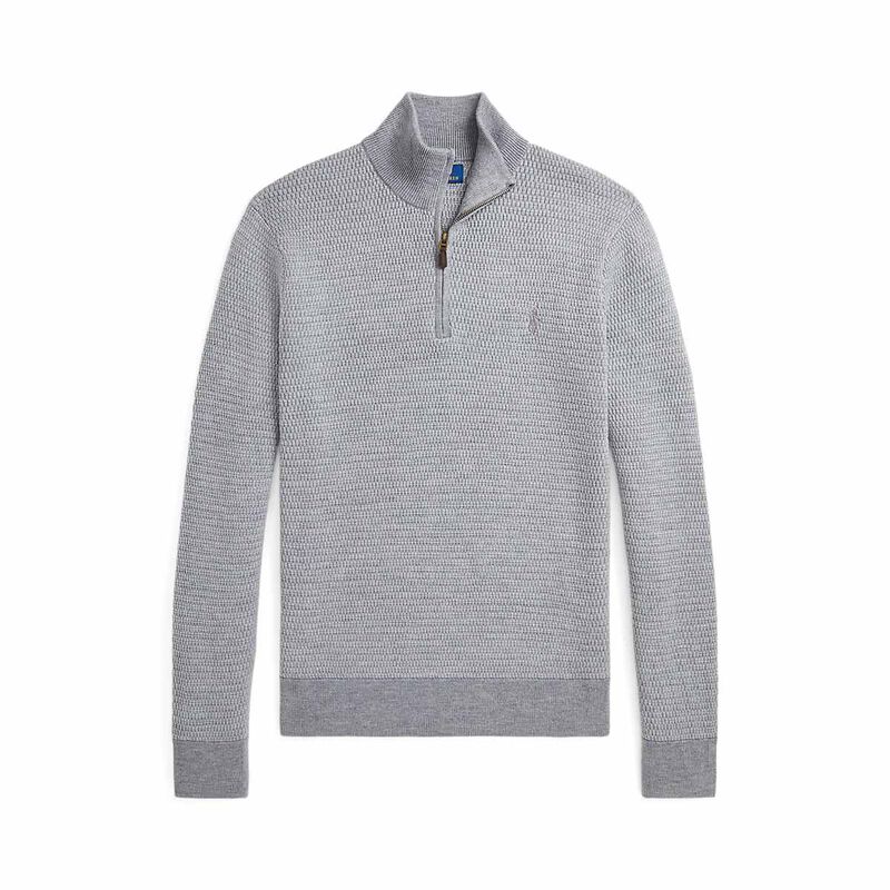 Polo Ralph Lauren Washable Wool Quarter-Zip Sweater image number 2